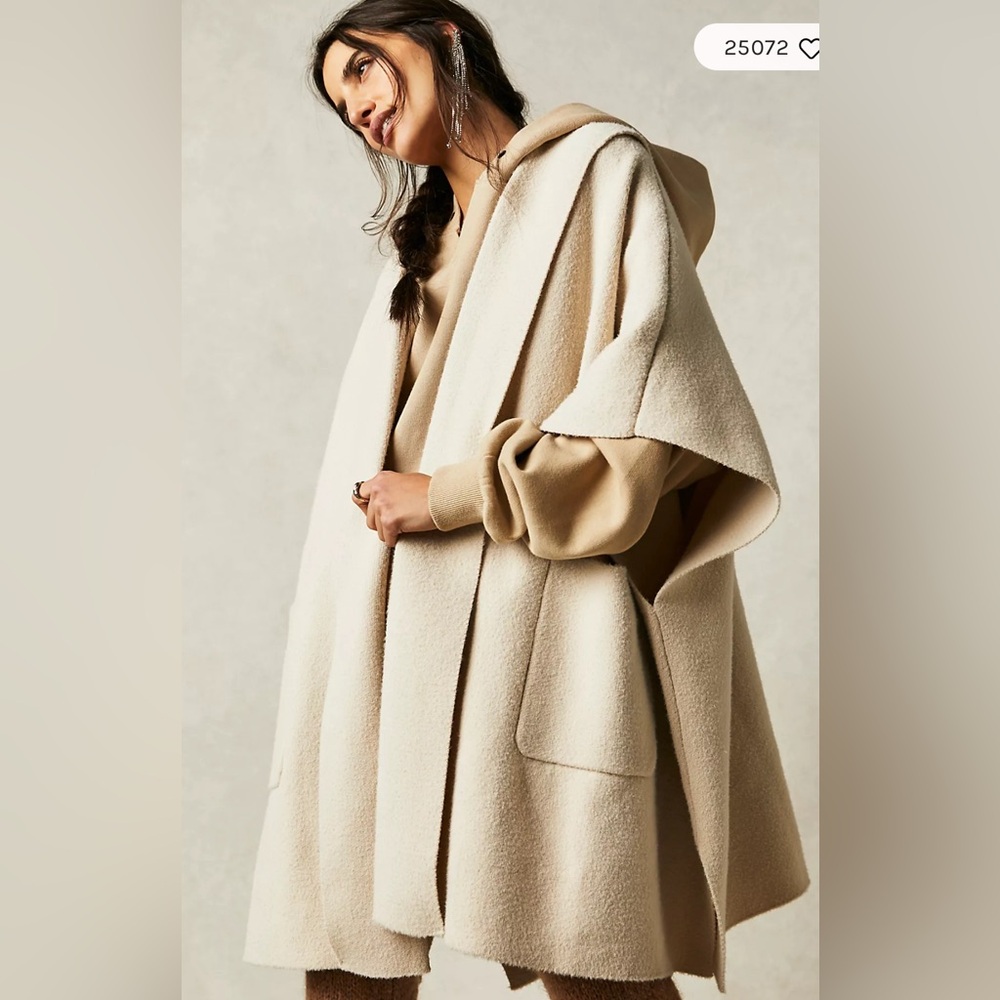 Free People Cozy Hooded Kimono [One Size]